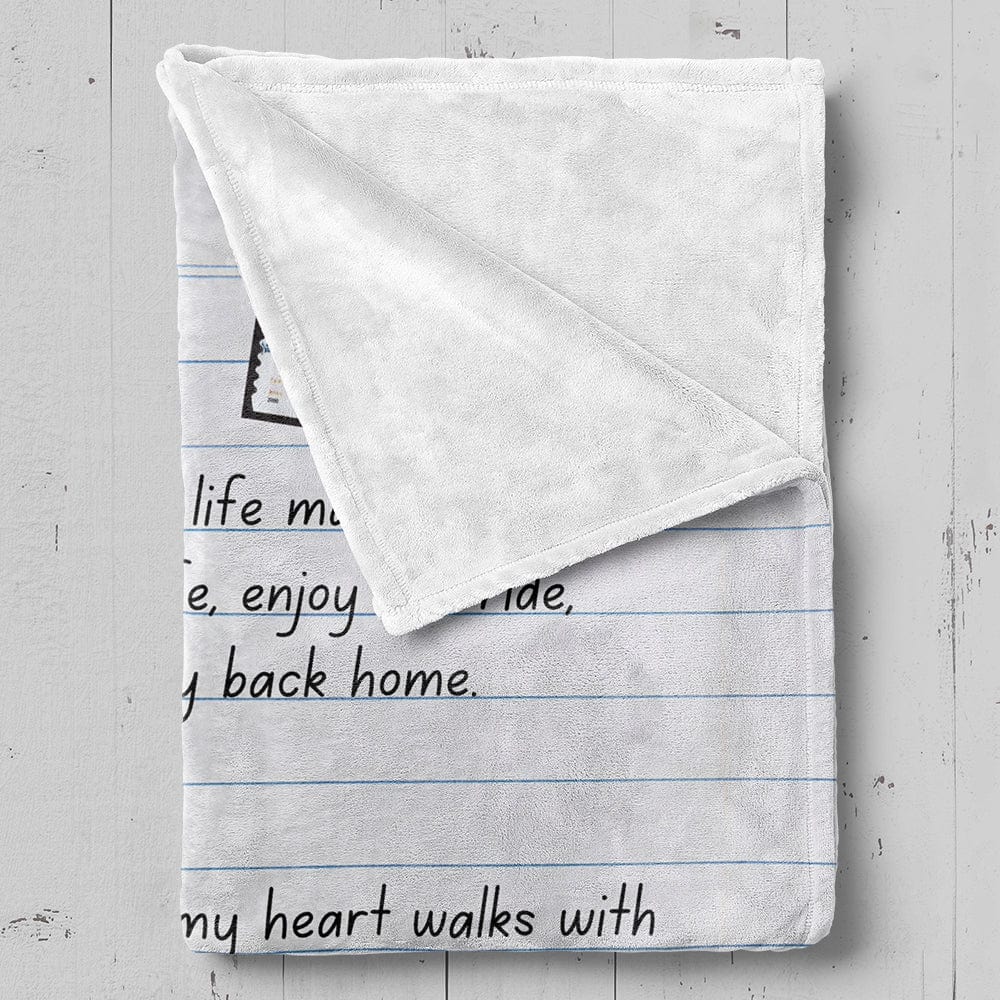 To My Son - Love, Mom - Super Comfy Blanket - SS59