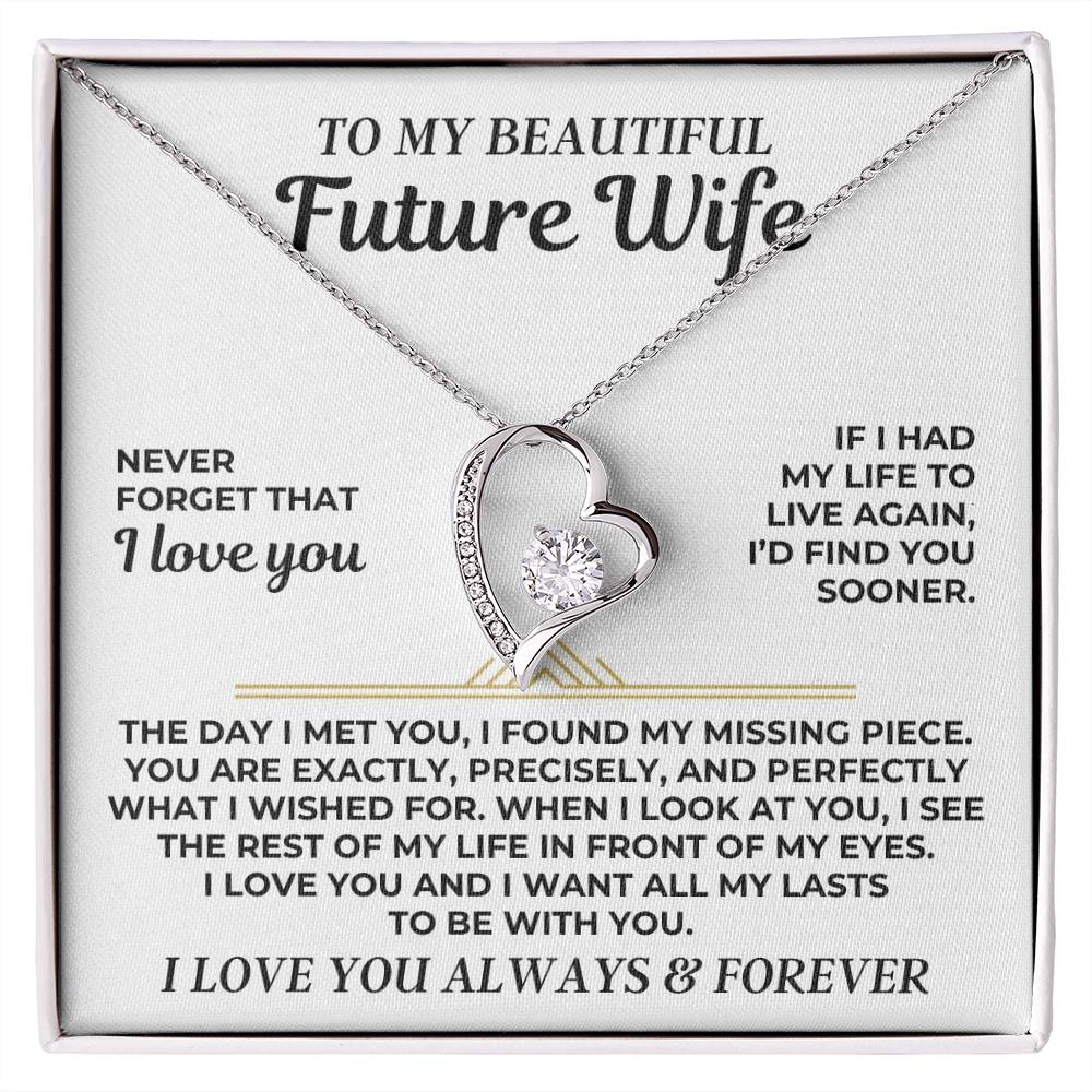 To My Beautiful Future Wife - Forever Love Gift Set - SS548