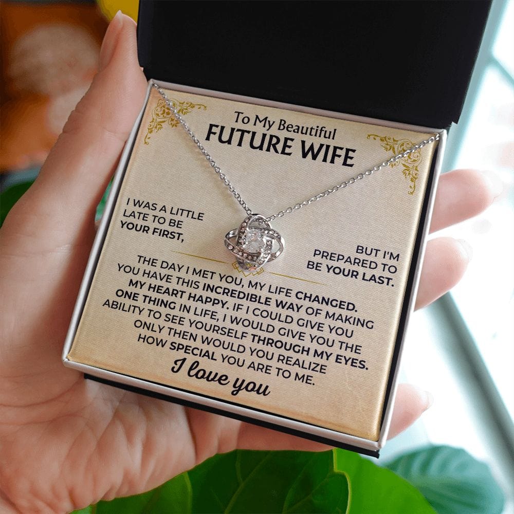 To My Beautiful Future Wife - Love Knot Gift Set - SS503