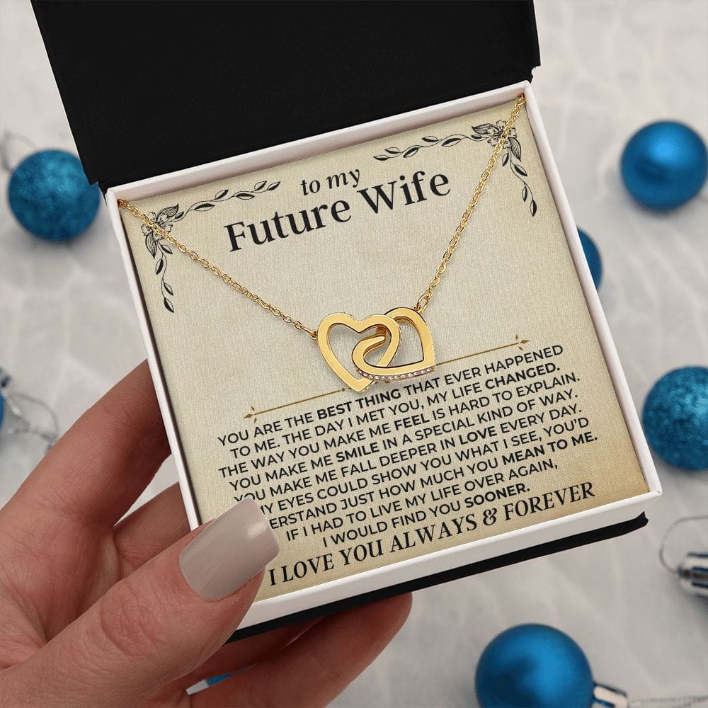 To My Future Wife - Forever Linked Hearts Gift Set - SS413FW