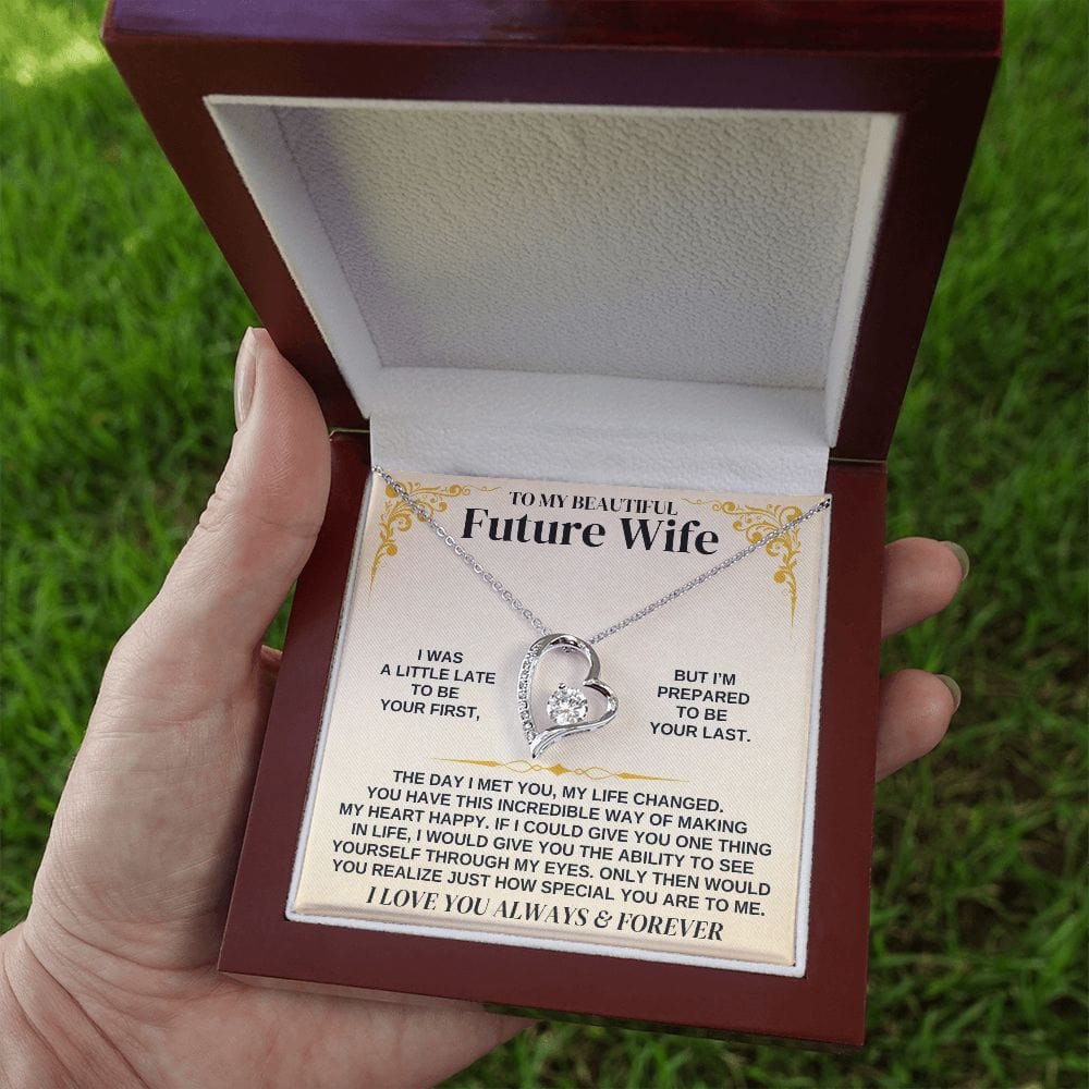 To My Future Wife - Forever Love Necklace Gift Set - SS338