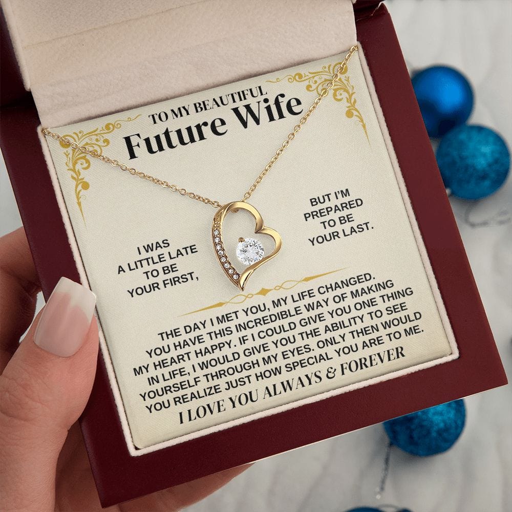 To My Future Wife - Forever Love Necklace Gift Set - SS338