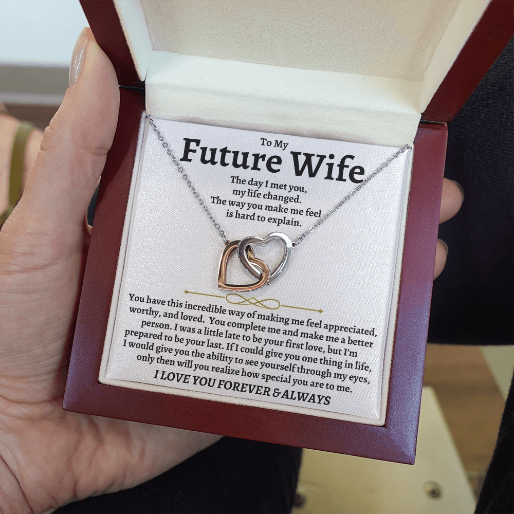 To My Future Wife - Intertwined Hearts Gift Set - SS40