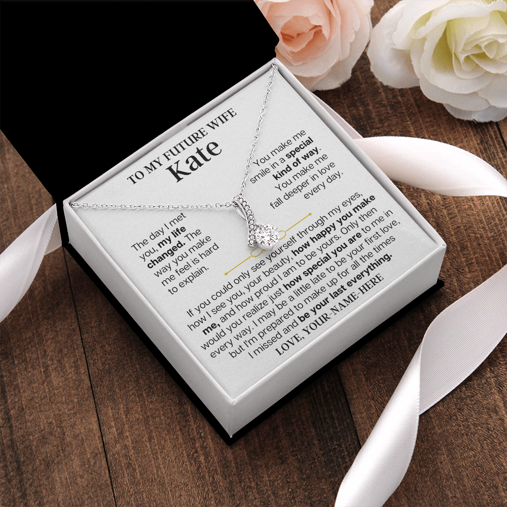 To My Future Wife - Personalized Gift Set - SS194