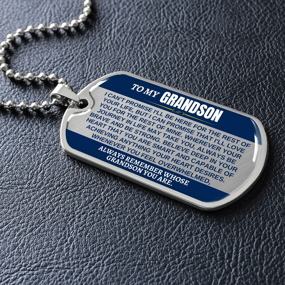 To My Grandson - Beautiful Love Tag - Gift Set - SS293