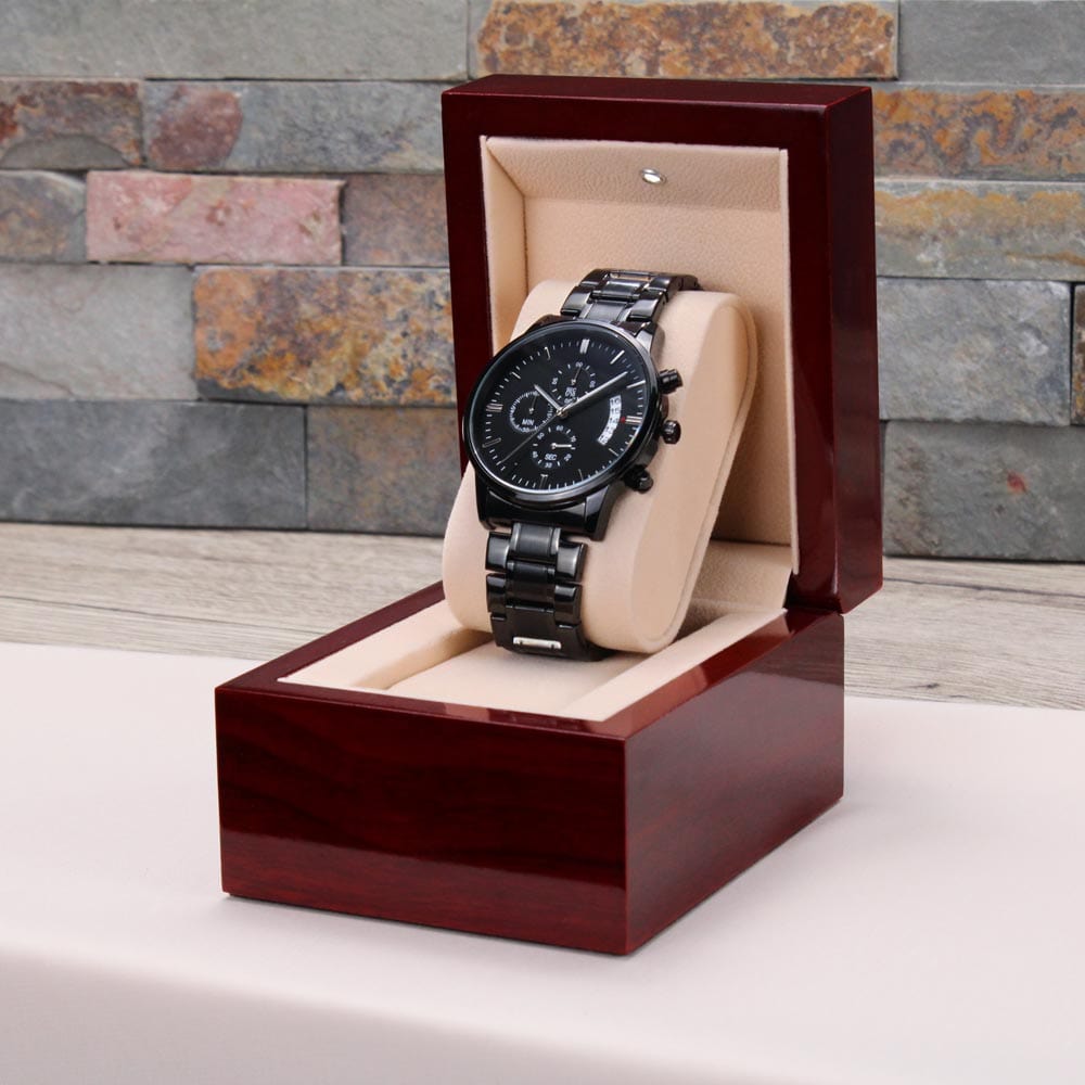To My Husband - Engraved Premium Watch - SS216