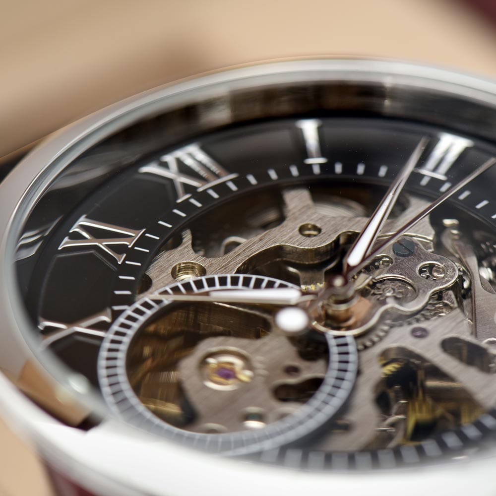 To My Man - Premium Automatic Openwork Watch - Gift Set - SS246