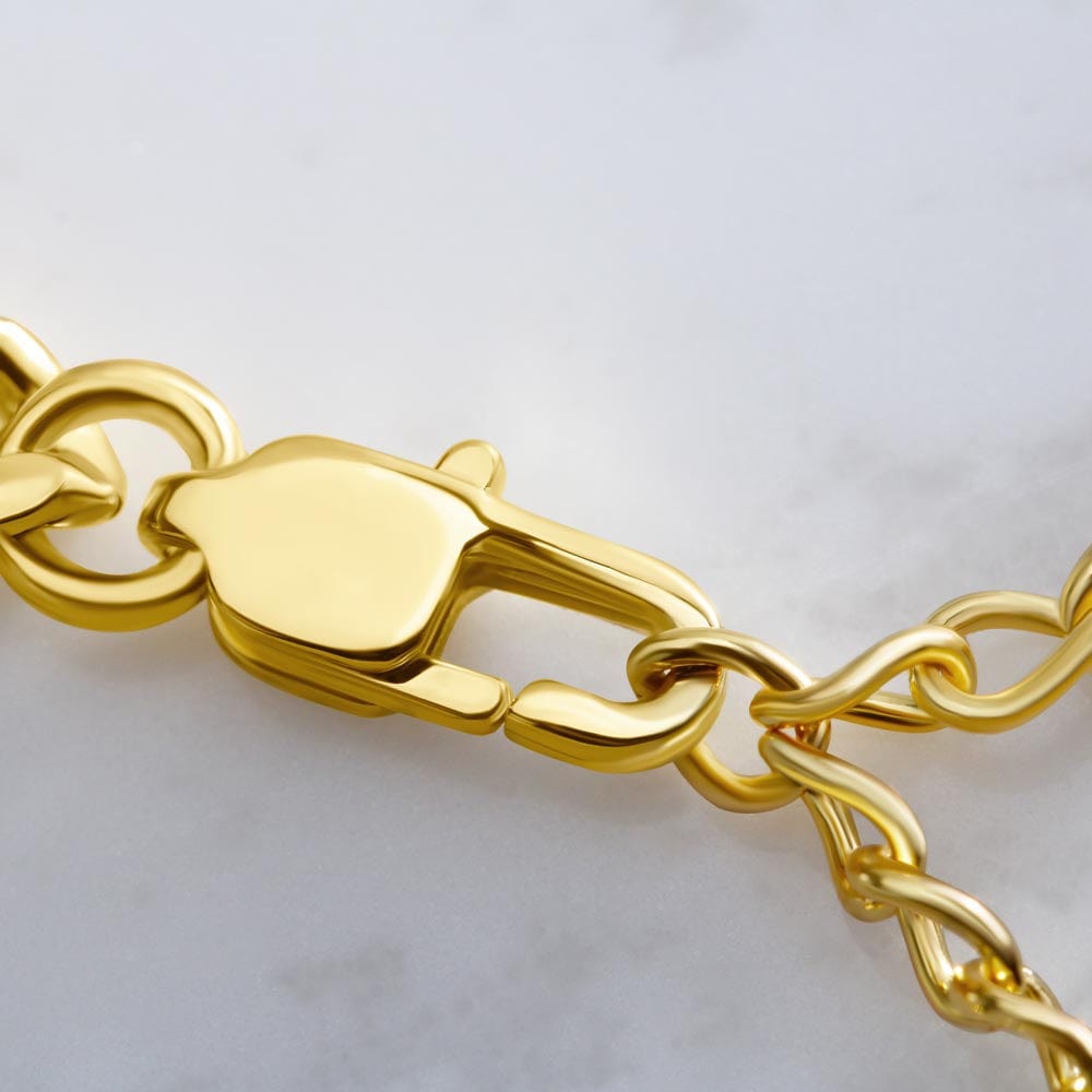 To My Son - Cuban Link Chain Gift Set - SS161-S