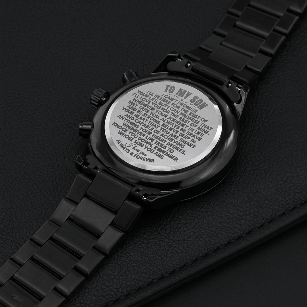 To My Son - Engraved Premium Watch - SS146S