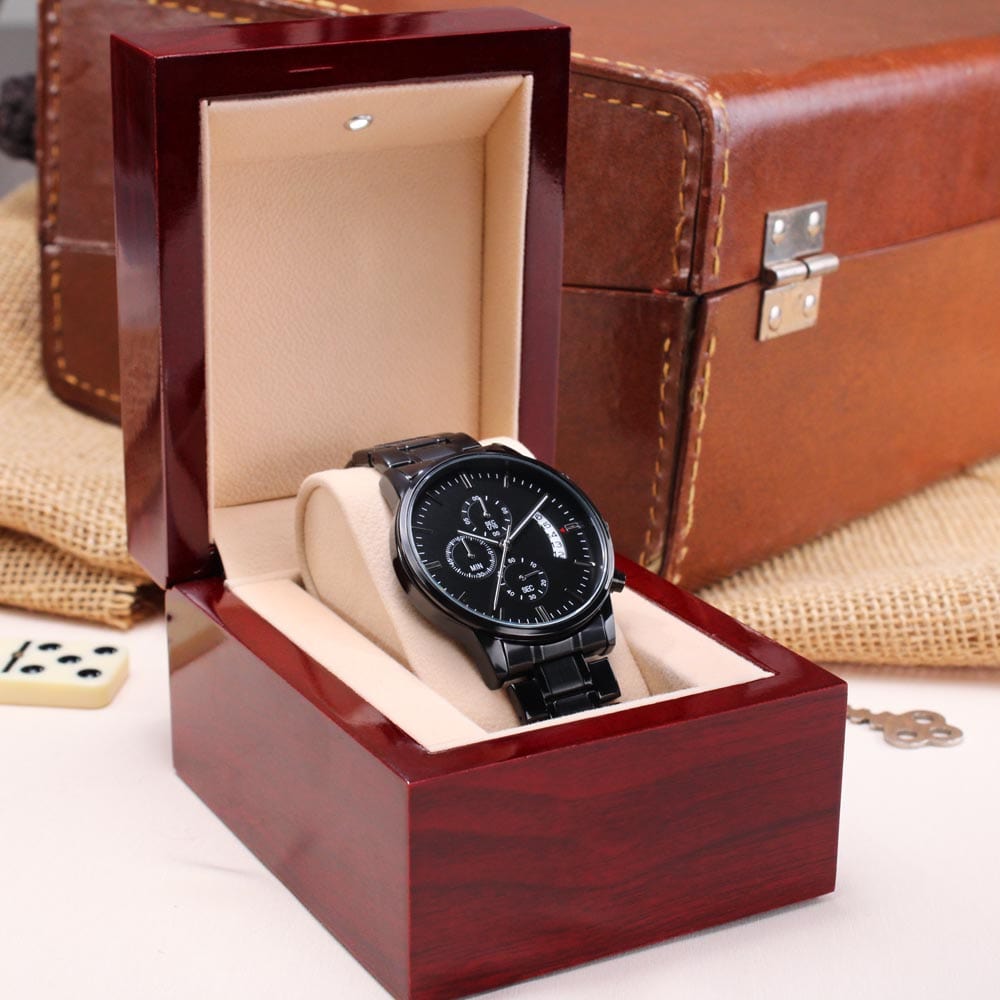 To My Son - Engraved Premium Watch - SS146S