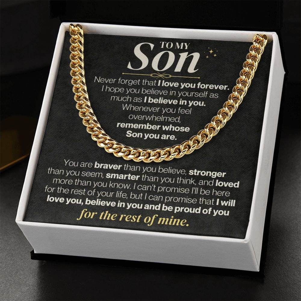 To My Son - I Love You Forever - Gift Set - SS331