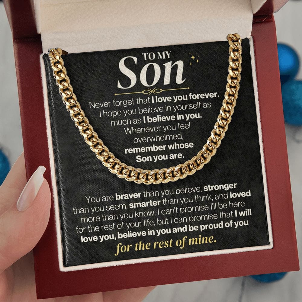 To My Son - I Love You Forever - Gift Set - SS331