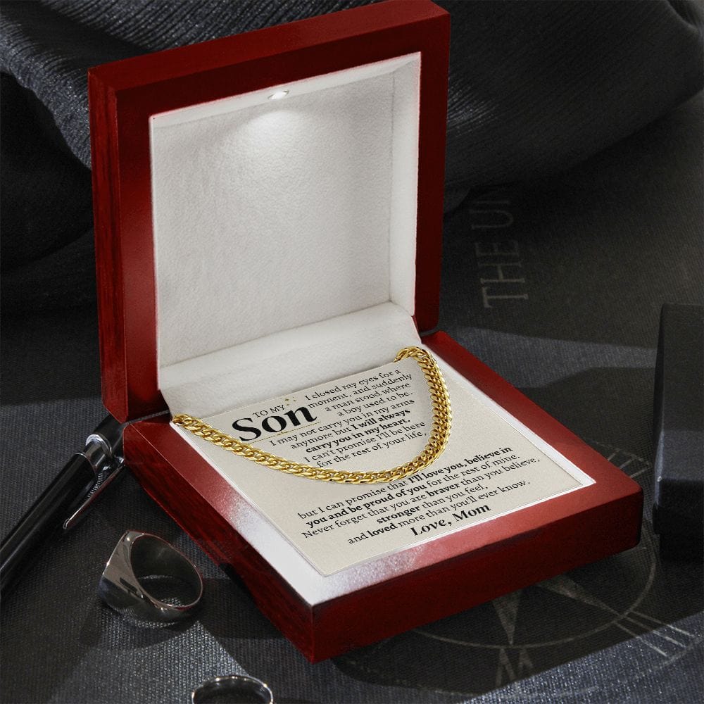 To My Son - I May Not Carry In My Arms Anymore - Gift Set - SS329