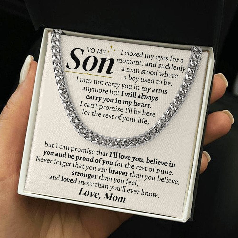 To My Son - I May Not Carry In My Arms Anymore - Gift Set - SS329