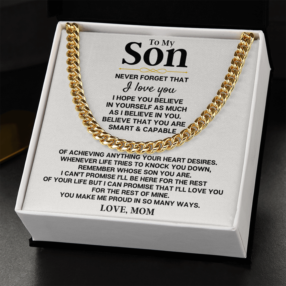 To My Son - Love, Mom - Special Gift Set - SS268