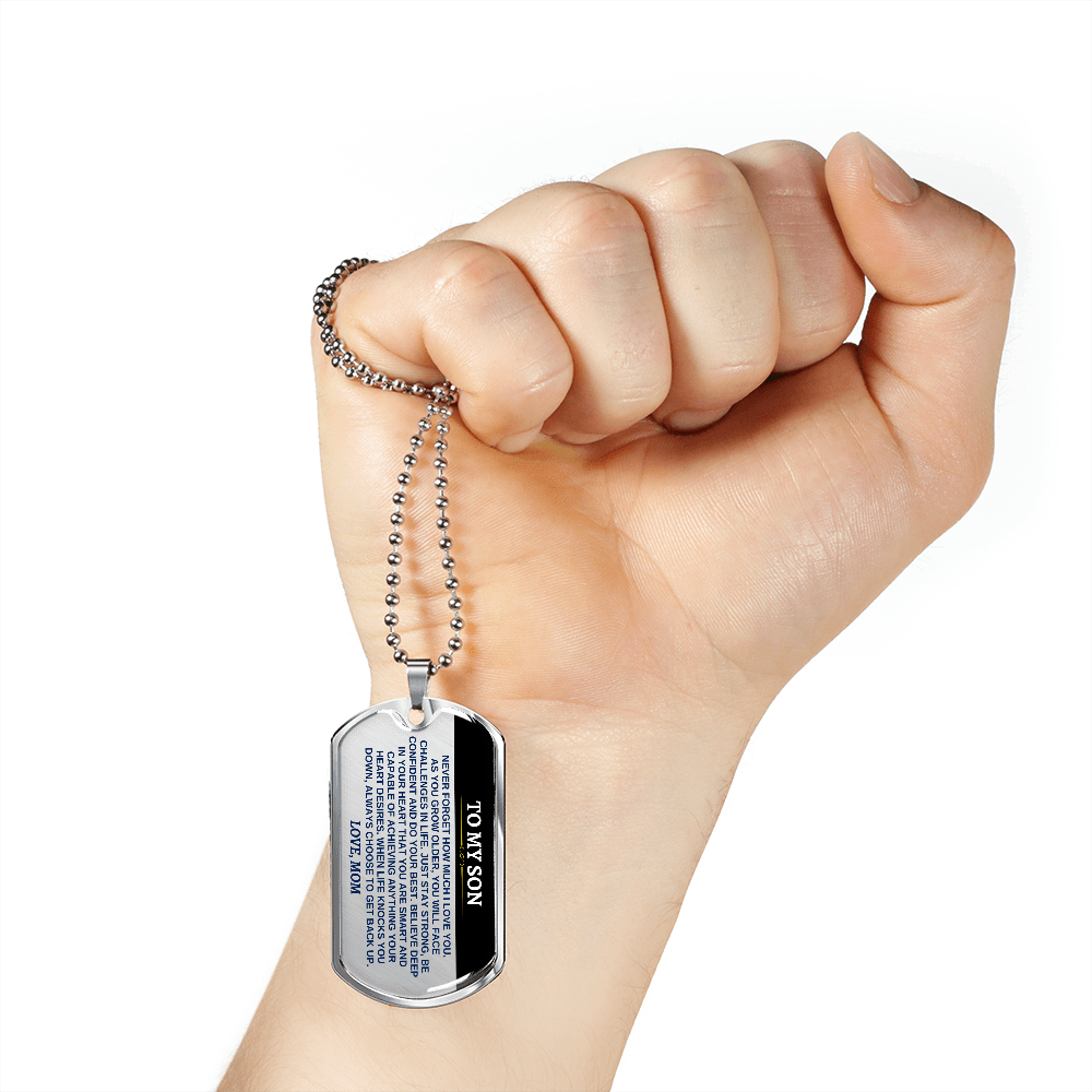 To My Son - Love, Mom - Love Tag - SS290