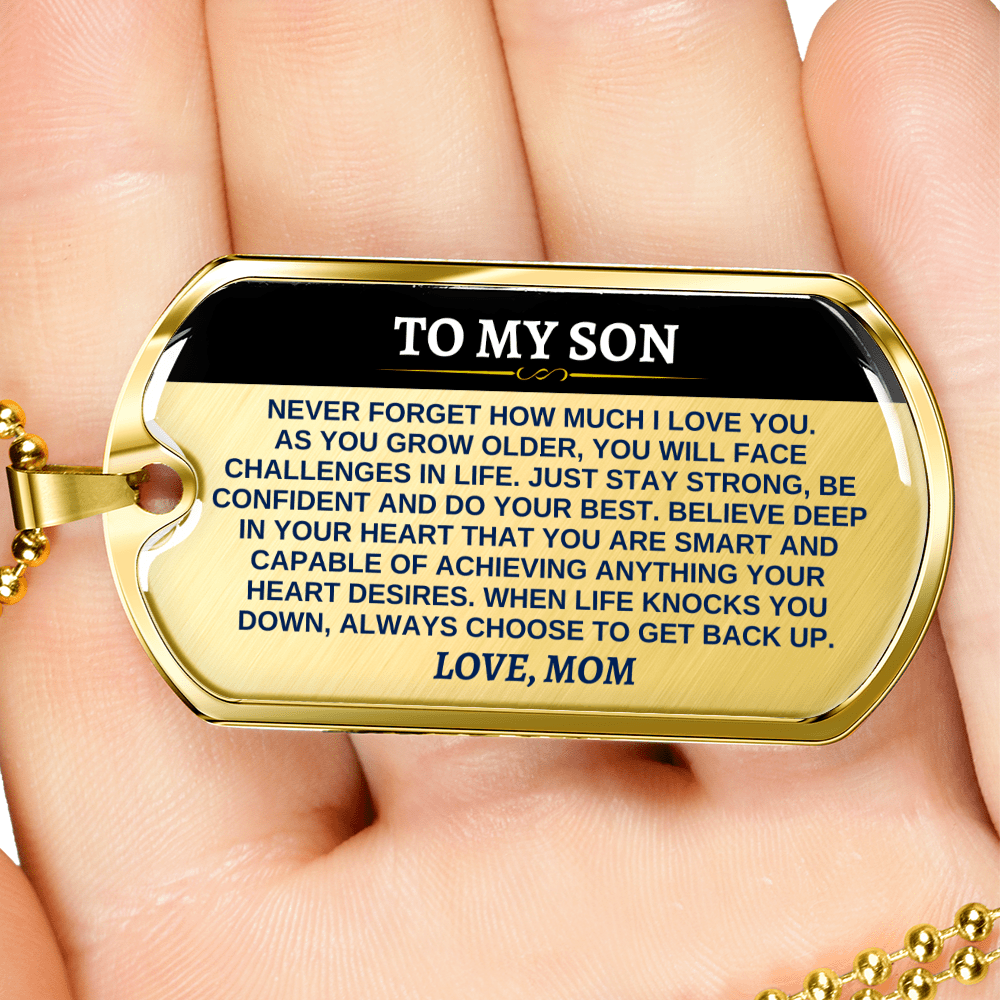 To My Son - Love, Mom - Love Tag - SS290