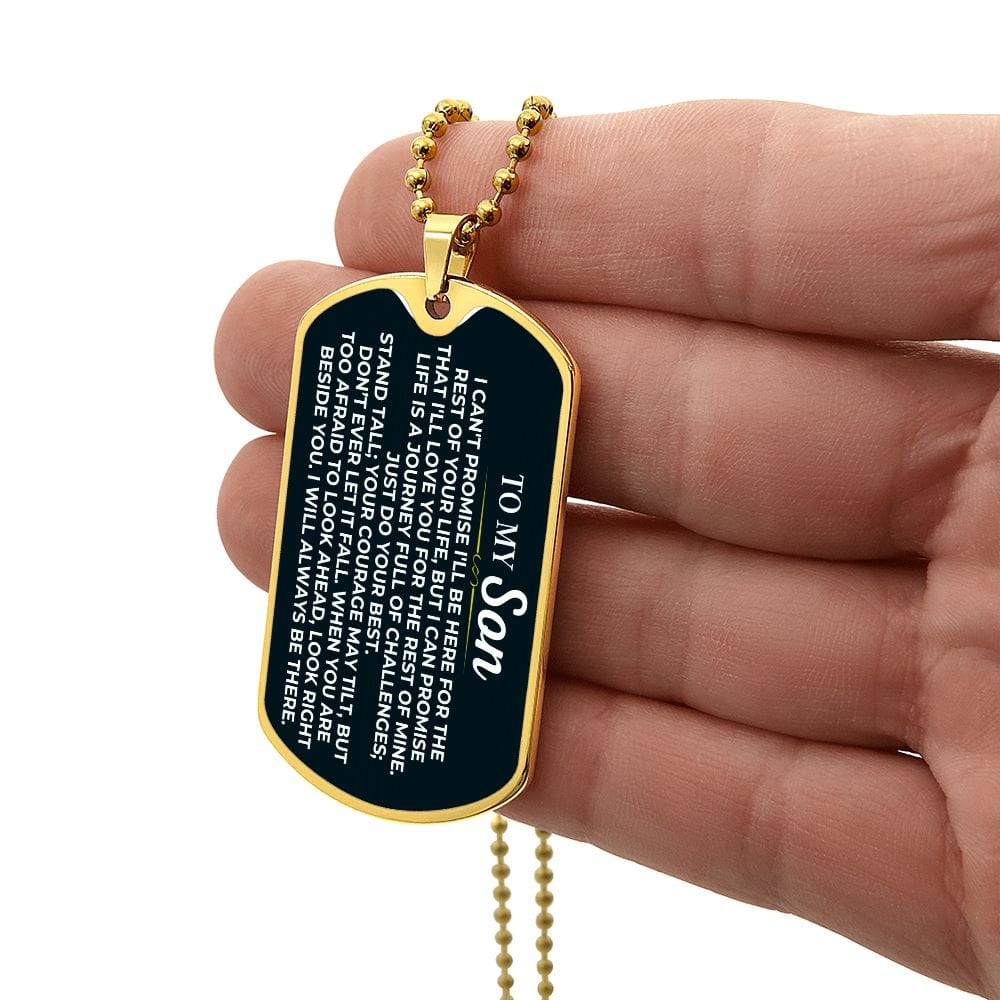To My Son - Love Tag - SS426-DT