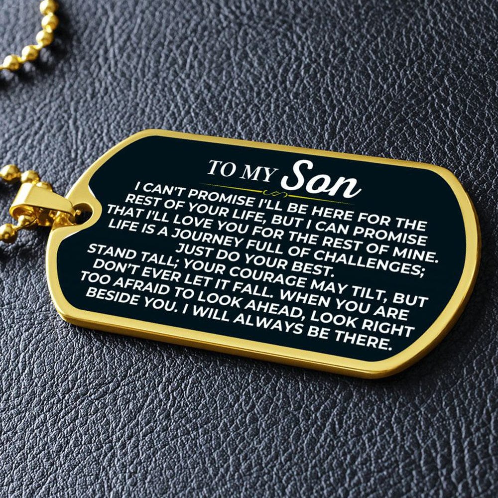 To My Son - Love Tag - SS426-DT