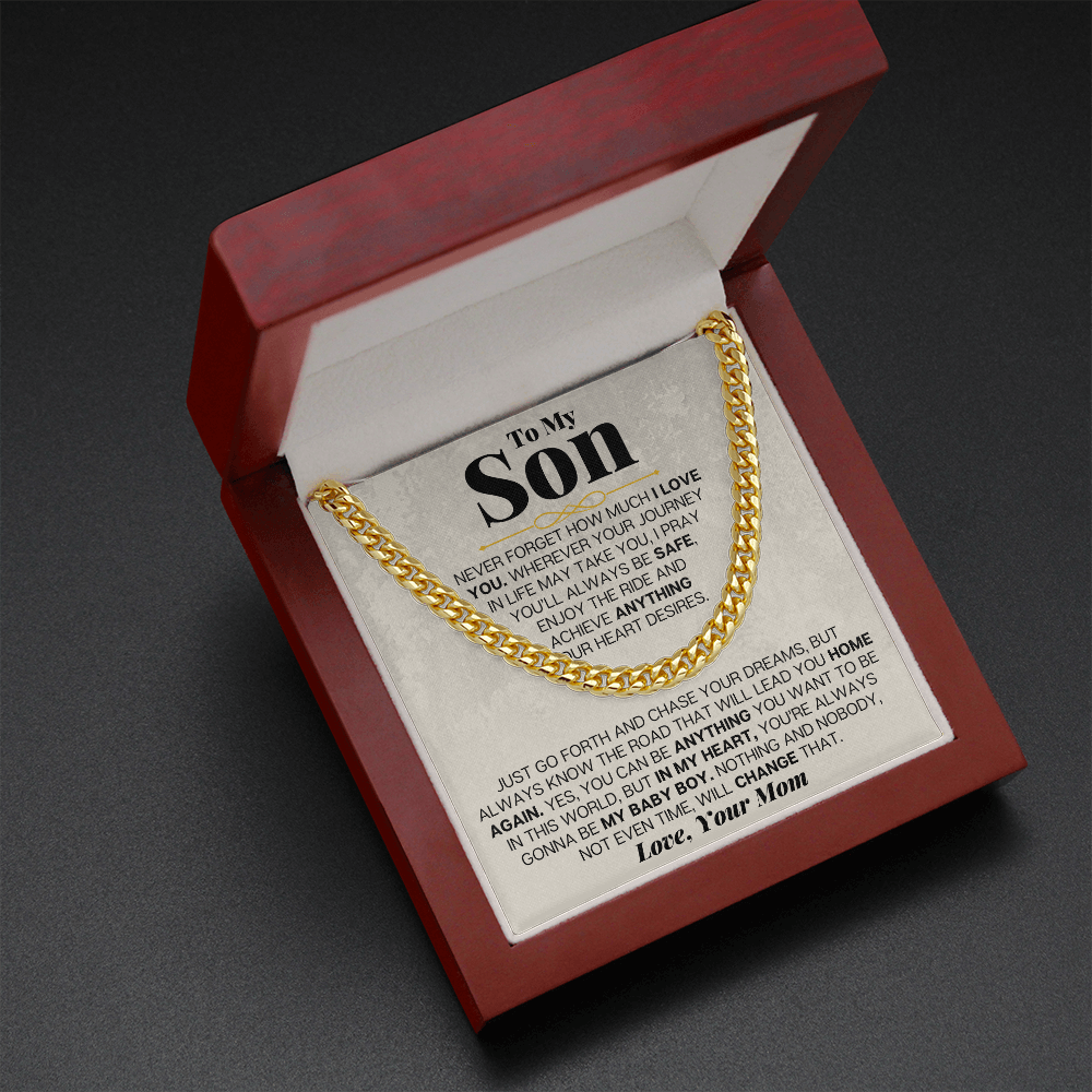 To My Son - Special Gift Set - From Mom - SS224S