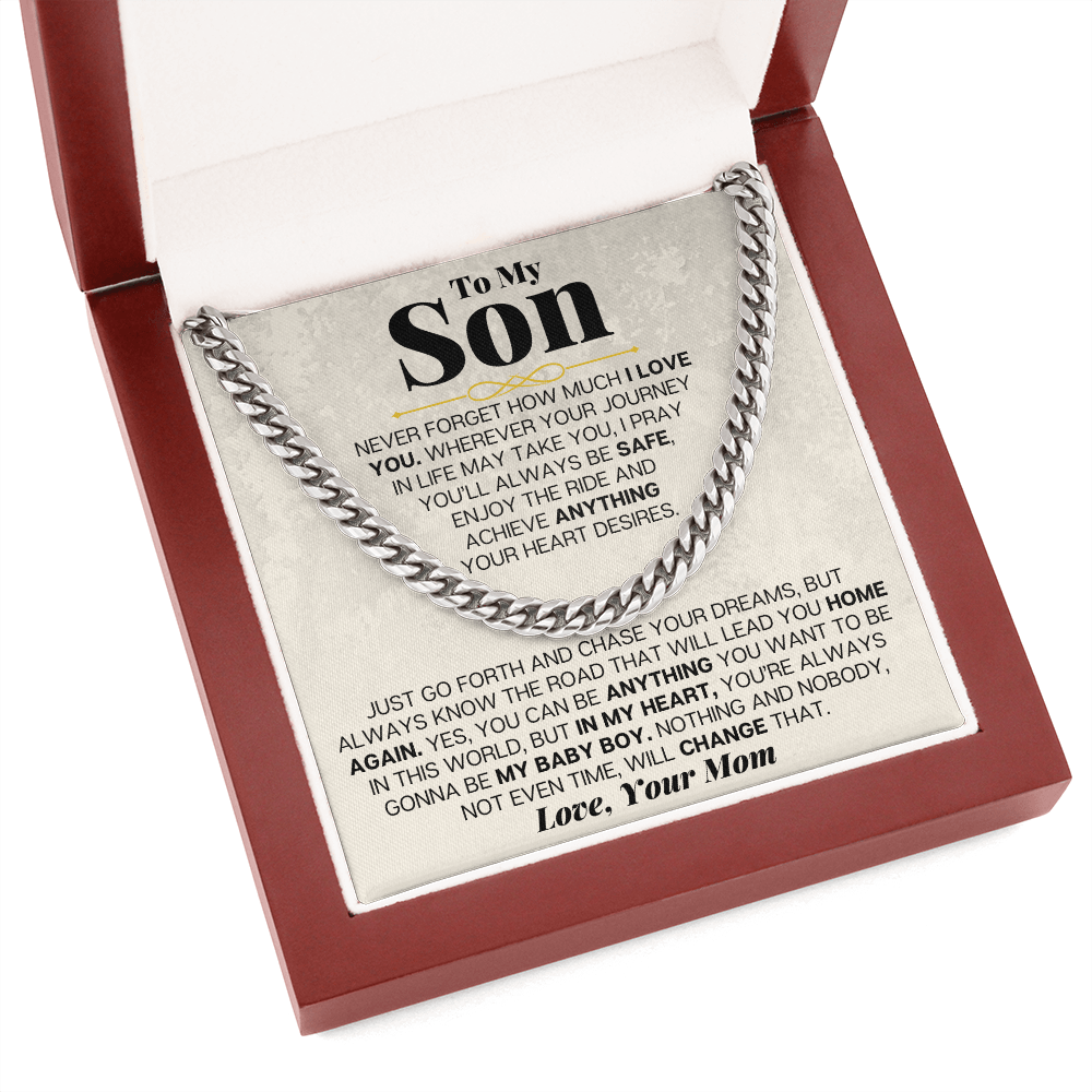 To My Son - Special Gift Set - From Mom - SS224S