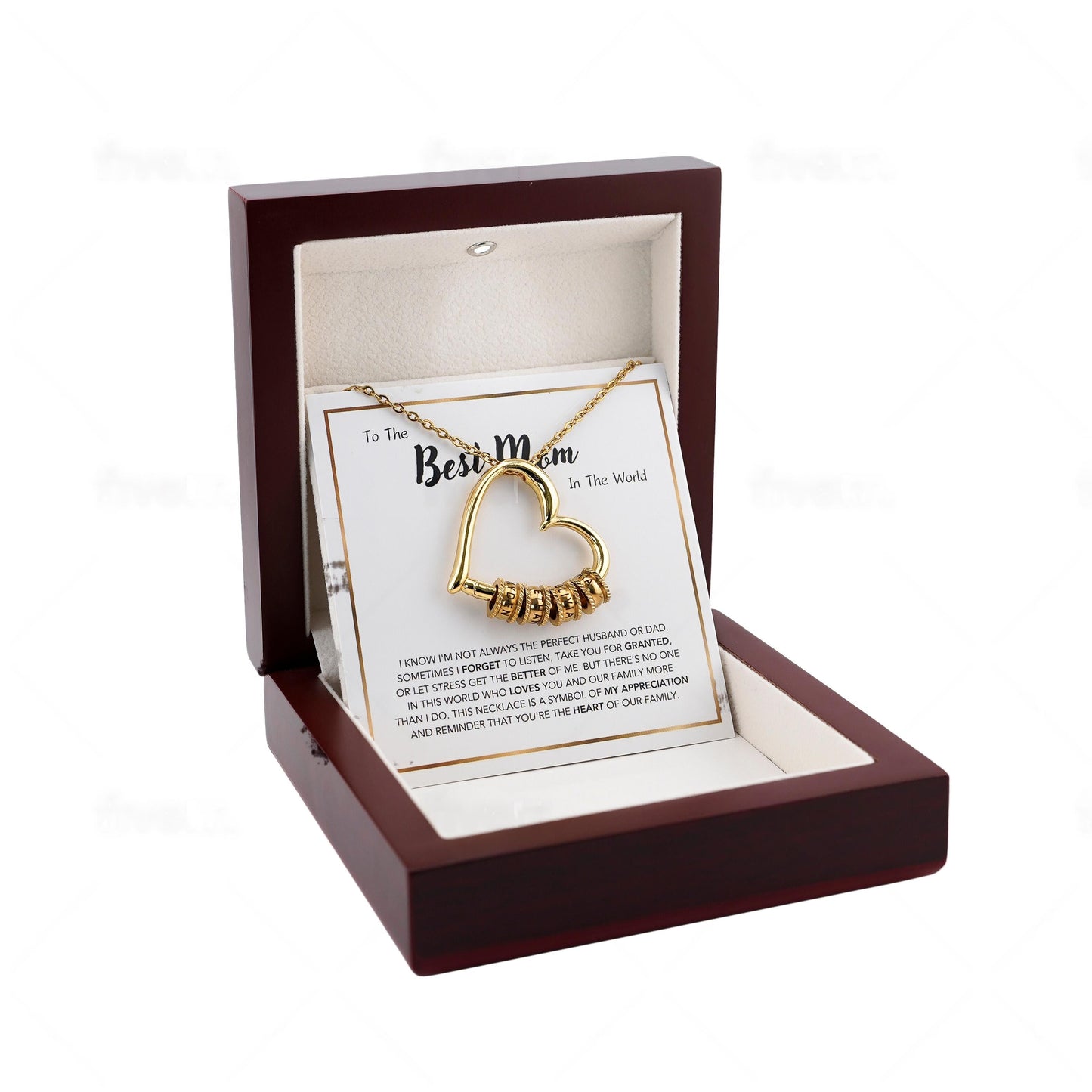 "Family's Love" Customized Pendant Gift Set