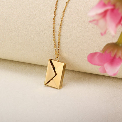"Love Letter" Necklace Gift Set + GIF