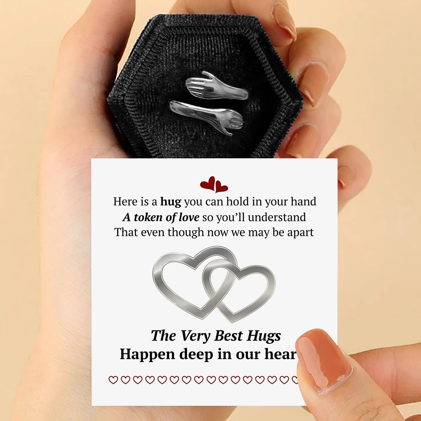 To My Soulmate - Hug Ring
