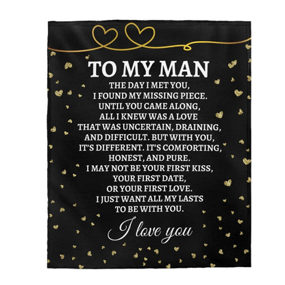 To My Man - Super Comfy Blanket - SS30