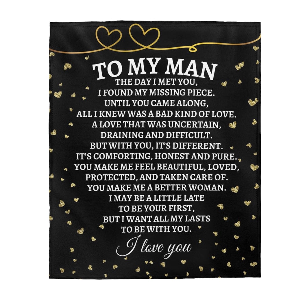To My Man - Super Comfy Blanket - SS37