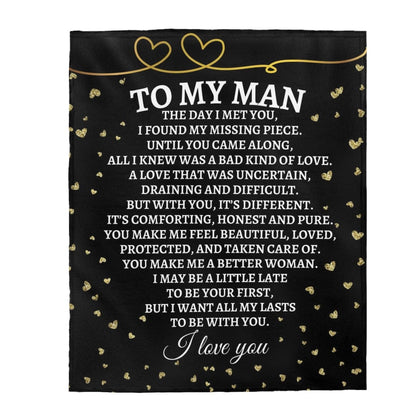 To My Man - Super Comfy Blanket - SS37