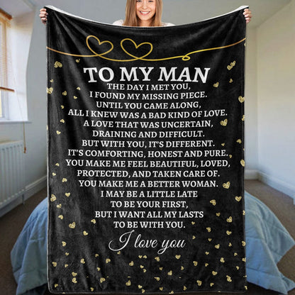 To My Man - Super Comfy Blanket - SS37