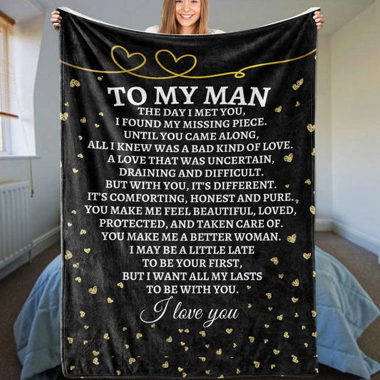 To My Man - Super Comfy Blanket - SS37