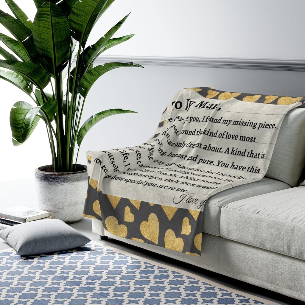 To My Man - Super Comfy Blanket - SS57