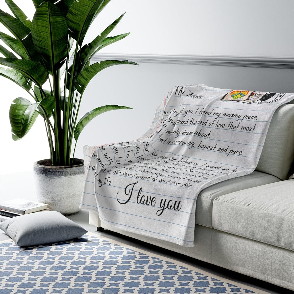 To My Man - Super Comfy Blanket - SS58