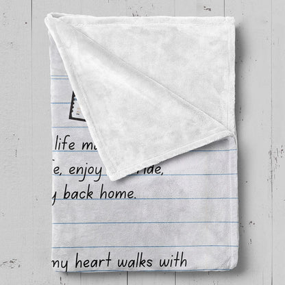To My Son - Love, Mom - Super Comfy Blanket - SS59