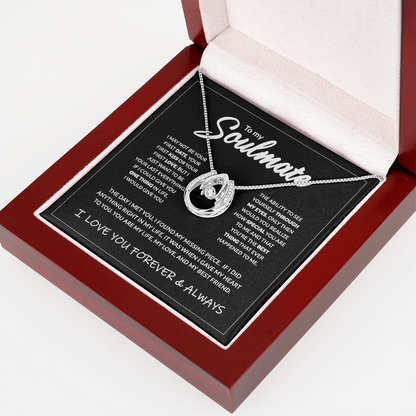 To My Soulmate - Lucky In Love Necklace
