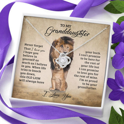 To My Granddaughter - Proud Grandfather (Copy Yordi)