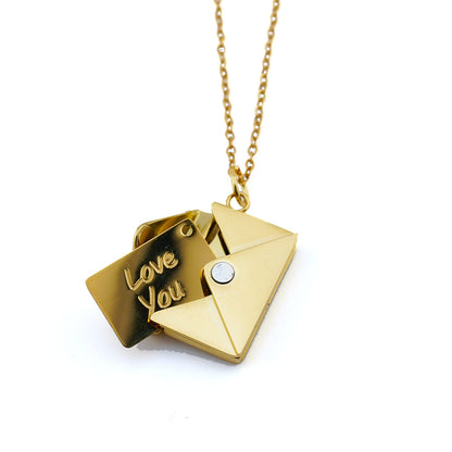 "Love Letter" Necklace Gift Set + GIF