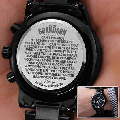 To My Grandson - Engraved Premium Watch - SS146