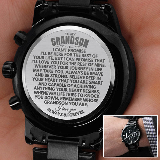 To My Grandson - Engraved Premium Watch - SS146