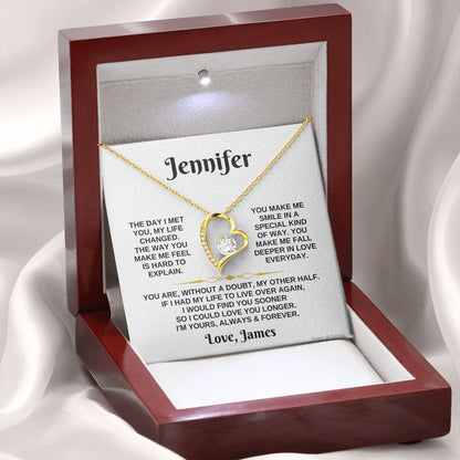 Personalized - I'm Yours Always & Forever Gift Set - SS354