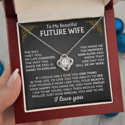 To My Beautiful Future Wife - Love Knot Gift Set - SS501