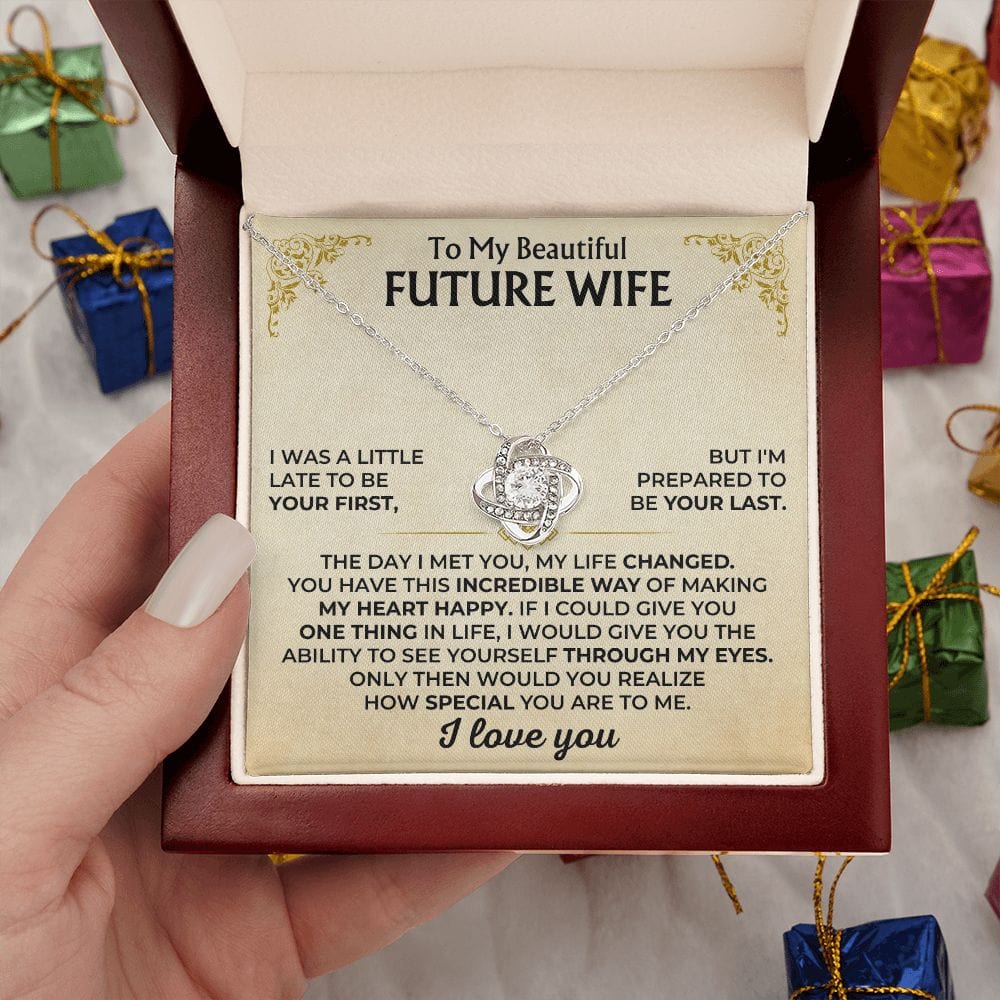 To My Beautiful Future Wife - Love Knot Gift Set - SS503