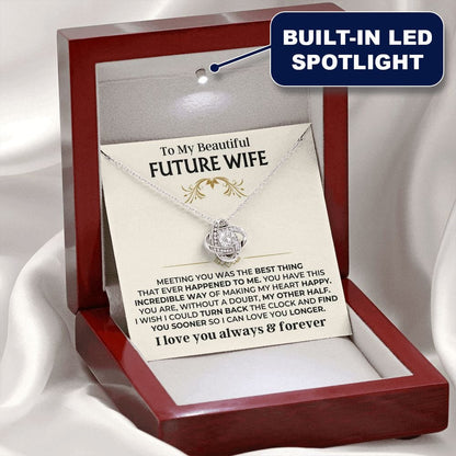 To My Beautiful Future Wife - Love Knot Gift Set - SS505