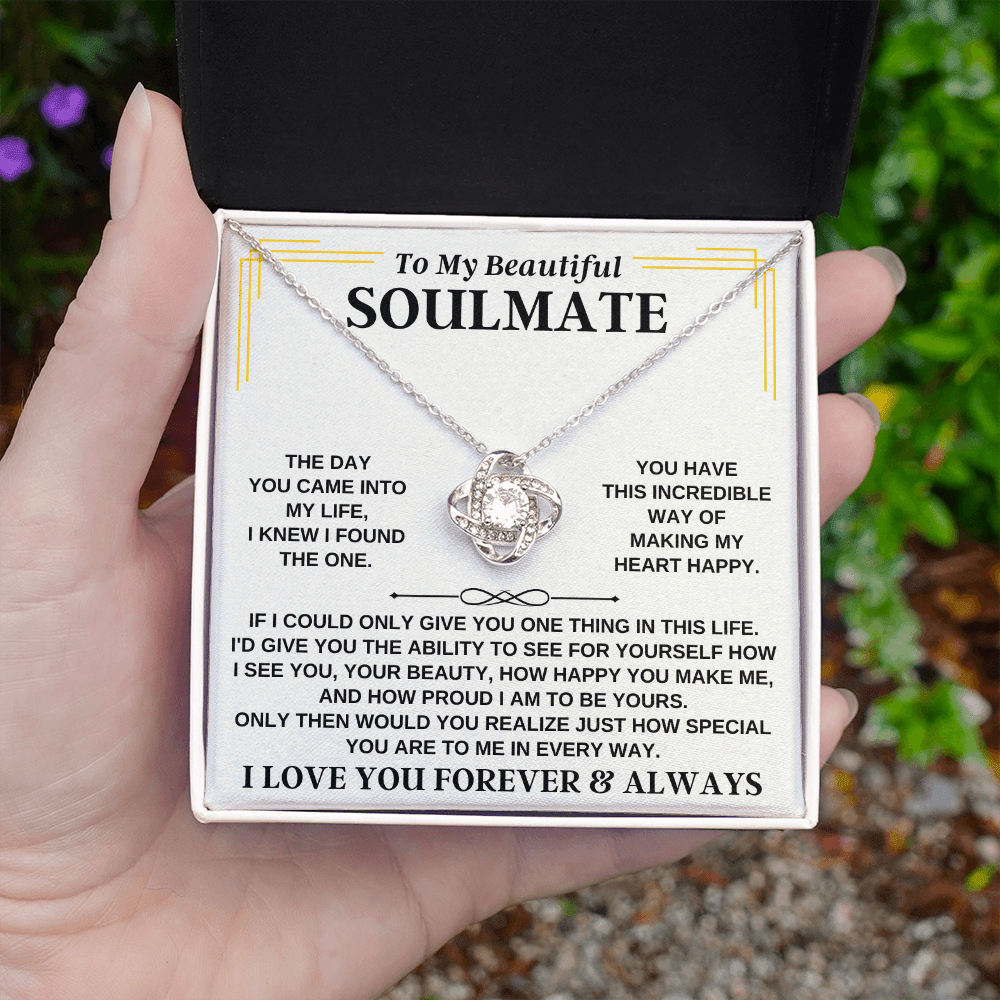 To My Beautiful Soulmate - Love Knot Gift Set - SS267