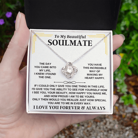 To My Beautiful Soulmate - Love Knot Gift Set - SS267