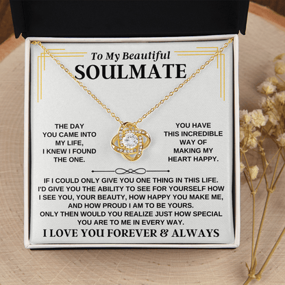 To My Beautiful Soulmate - Love Knot Gift Set - SS267