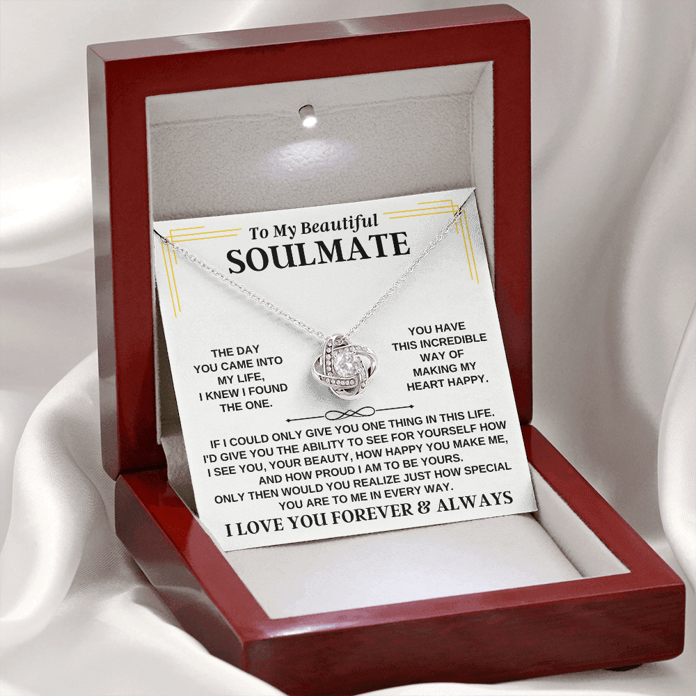 To My Beautiful Soulmate - Love Knot Gift Set - SS267