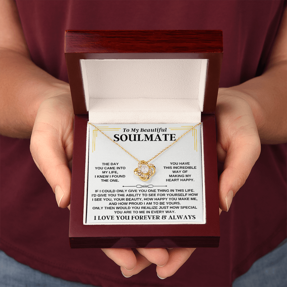To My Beautiful Soulmate - Love Knot Gift Set - SS267